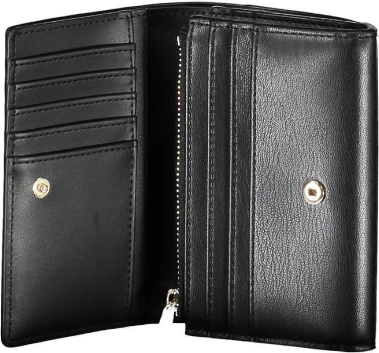 Tommy Hilfiger Portemonnee Driebladige portemonnee TH portemonnee monogram ontwerp