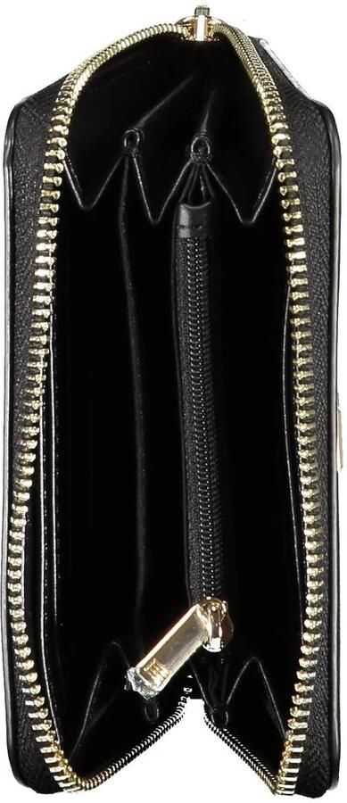 Tommy Hilfiger Zwarte ritsportemonnee vrouwen herfst winter Black Dames