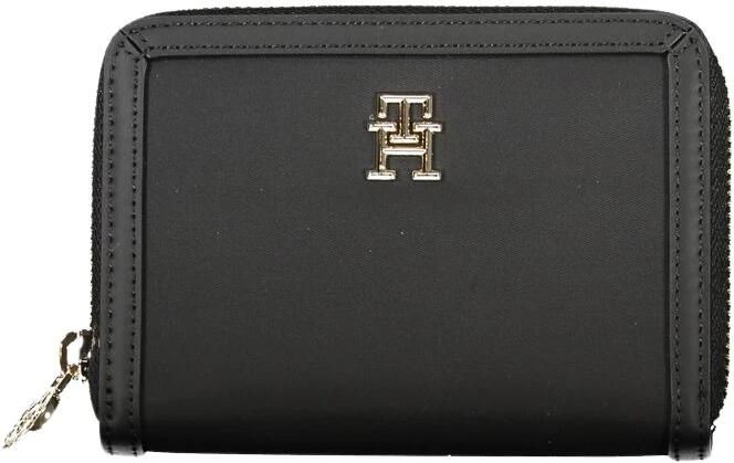 Tommy Hilfiger Elegante portemonnee met rits en voldoende opbergruimte Black Dames - Foto 3