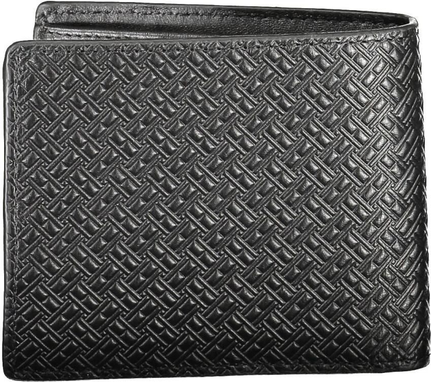 Tommy Hilfiger Elegante zwarte leren portemonnee voor heren Black Heren - Foto 3