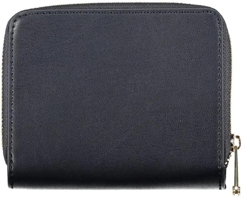 Tommy Hilfiger Blauwe PU Leren Portemonnee met Metalen Logo Blue Dames - Foto 5
