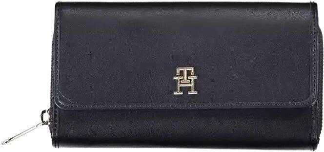 Tommy Hilfiger Blauwe Damesportemonnee met Rits Sluiting Blue Dames - Foto 3