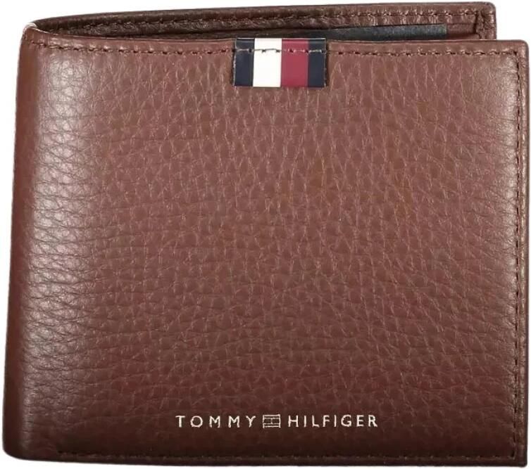 Tommy Hilfiger Bruine Herenportemonnee met Meerdere Compartimenten Brown Heren - Foto 2