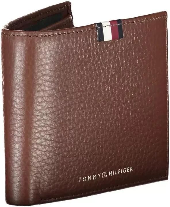 Tommy Hilfiger Bruine Herenportemonnee met Meerdere Compartimenten Brown Heren - Foto 3