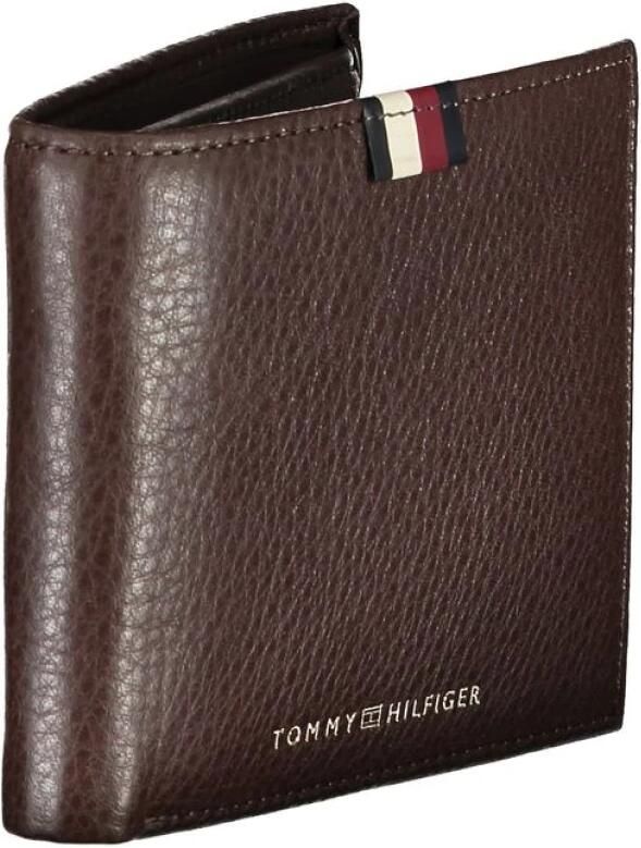 Tommy Hilfiger Donkerbruine Portemonnee met Kaartsleuven en Geldclip Bruin Heren - Foto 3