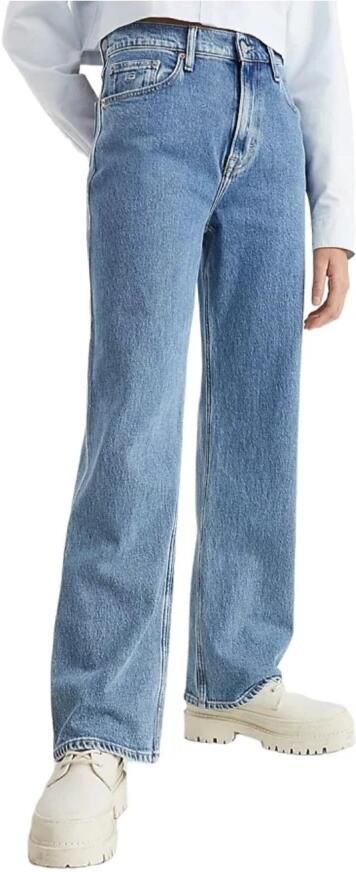 Tommy Hilfiger Wijde jeans Blue Dames - Foto 3