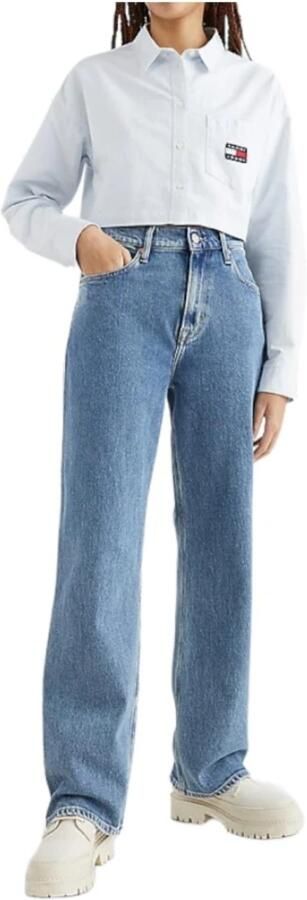 Tommy Hilfiger Wijde jeans Blue Dames - Foto 2