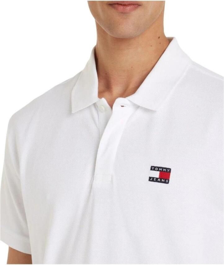 TOMMY JEANS T-shirt TJM ESSENTIAL SOLID TEE met ronde hals en subtiele logo-vlag - Foto 7