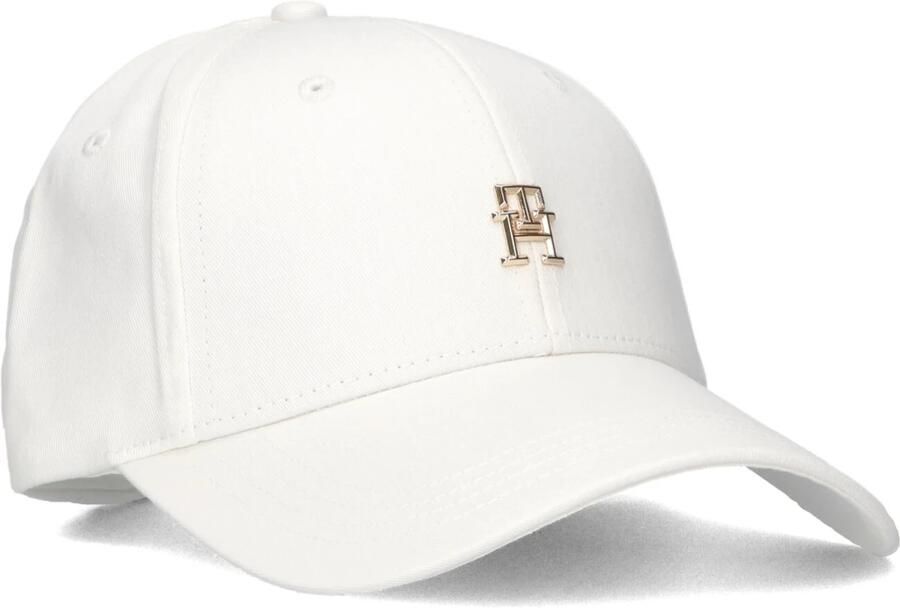 Tommy Hilfiger Witte Distinct Corp Cap White Dames