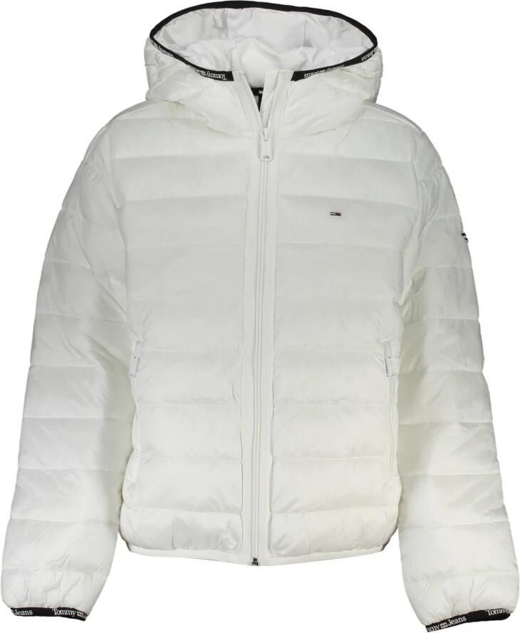 TOMMY JEANS Gewatteerde jas TJW BASIC HOODED JACKET met ophanglus in de kraag - Foto 3