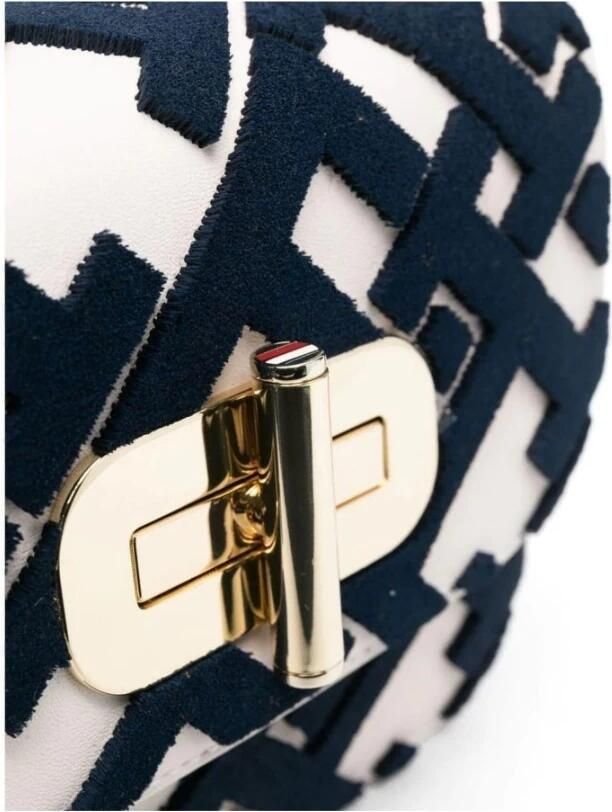 Tommy Hilfiger Schoudertas met siergarnering model 'MINI TURNLOCK CROSSOVER' - Foto 2