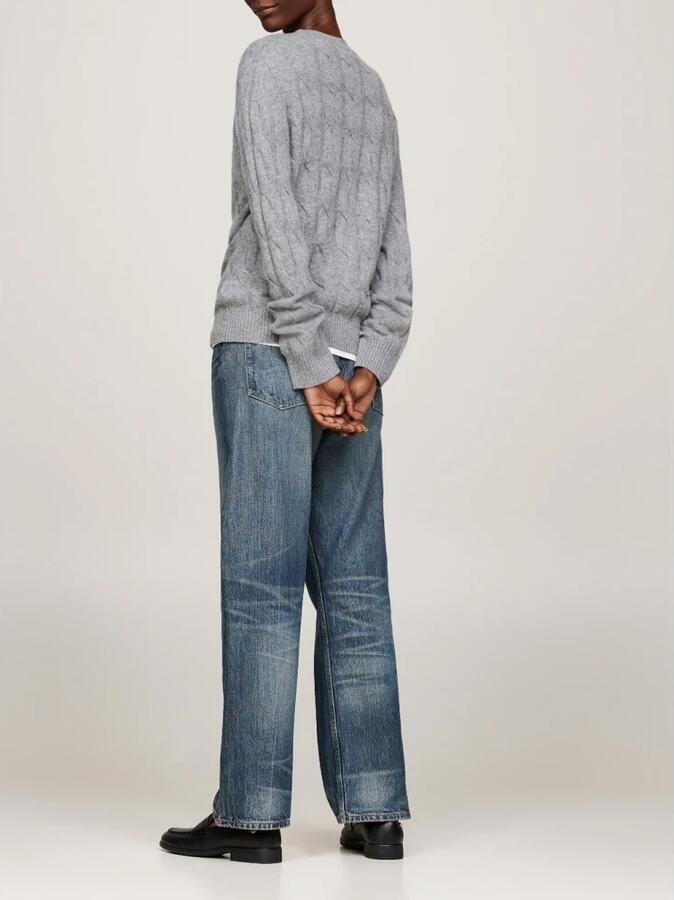 Tommy Hilfiger Gebreide trui SOFT WOOL CABLE C-NK - Foto 2