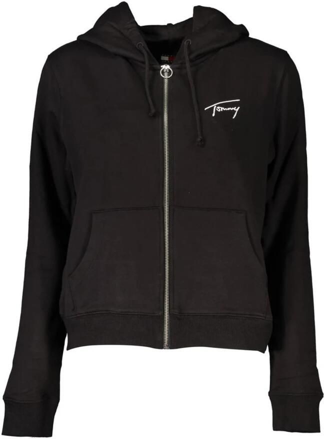 TOMMY JEANS Sweatvest TJW REG SIGNATURE ZIP THRU met een logo-opschrift