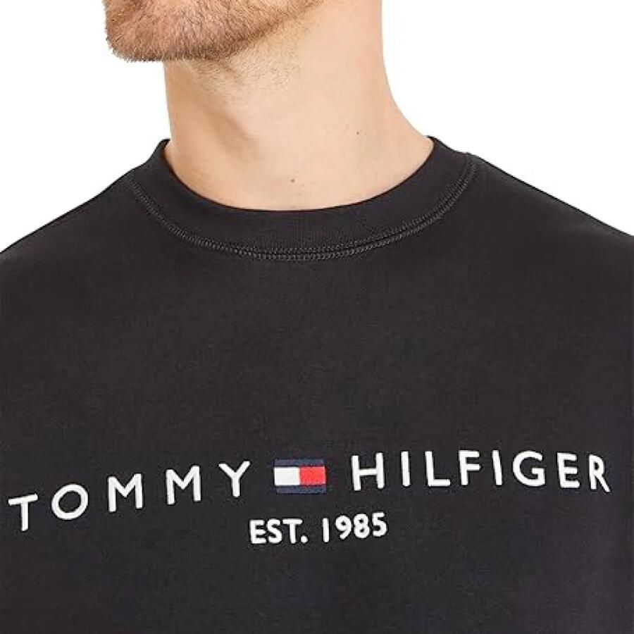 Tommy Hilfiger Sweatshirt TOMMY LOGO SWEATSHIRT met ronde hals en borduursel