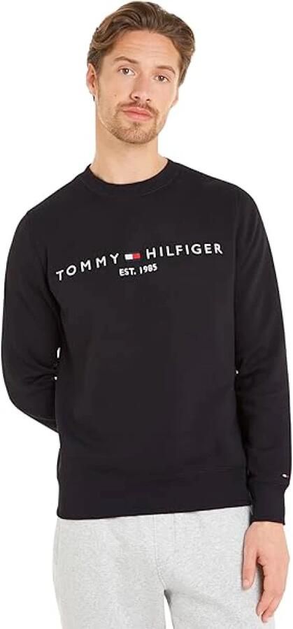 Tommy Hilfiger Sweatshirt TOMMY LOGO SWEATSHIRT met ronde hals en borduursel - Foto 10