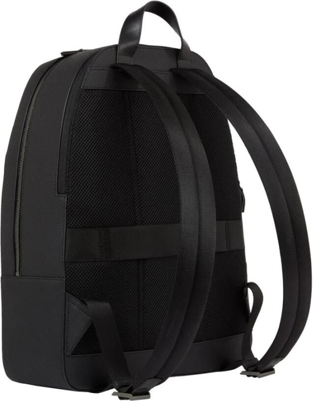 Tommy Hilfiger Zwarte Coated Canvas Rugzak Black Heren - Foto 4