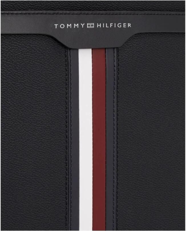 Tommy Hilfiger Zwarte Coated Canvas Rugzak Black Heren - Foto 3