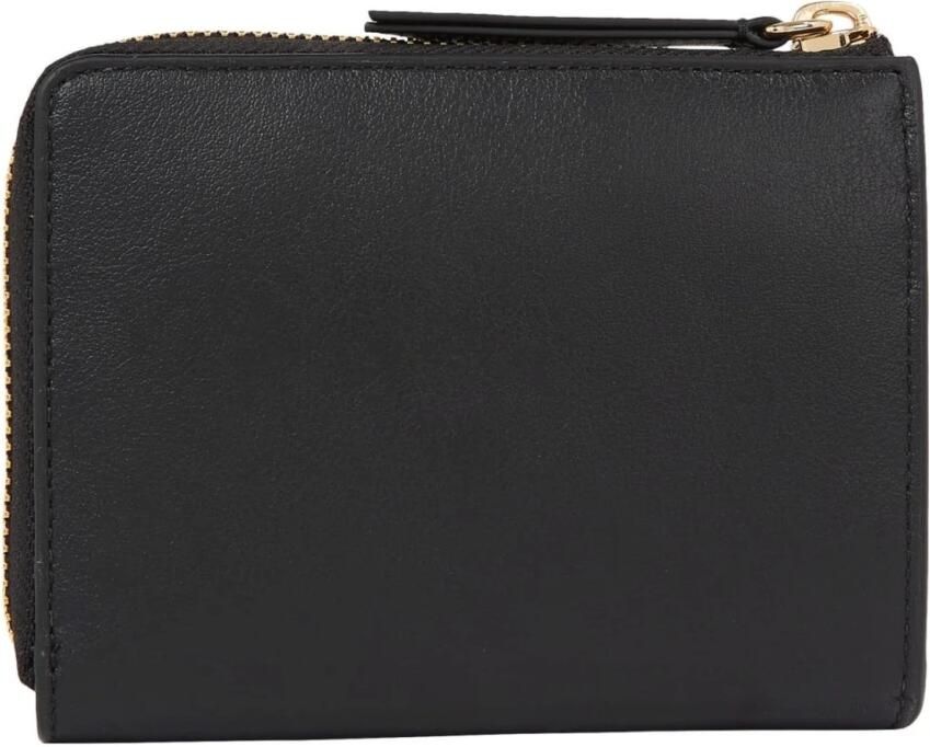 Tommy Hilfiger Zwarte Crest Med Portemonnees Black Dames