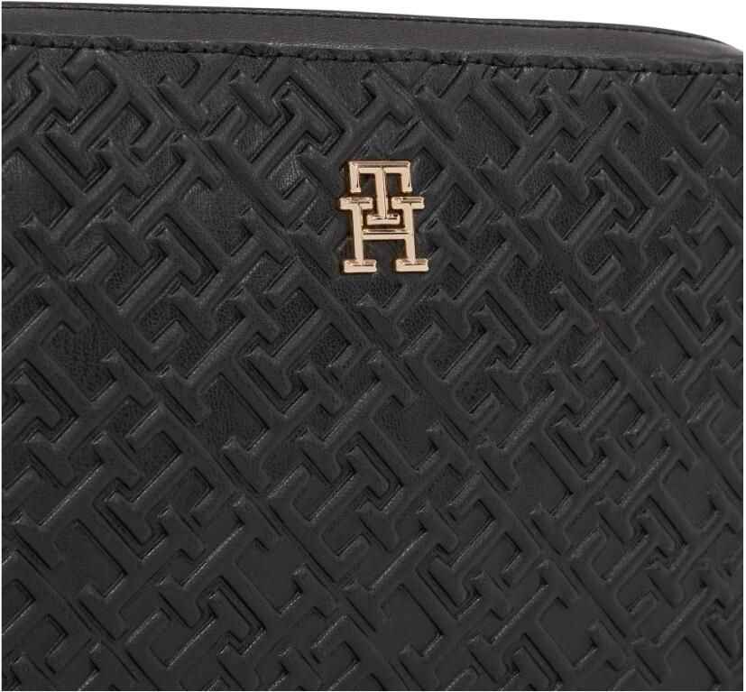 Tommy Hilfiger Handtas met labelapplicatie en schouderband