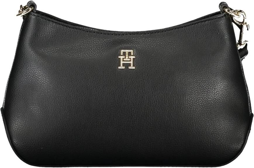 Tommy Hilfiger Zwarte Polyester Handtas met Verstelbare Band Black Dames - Foto 3