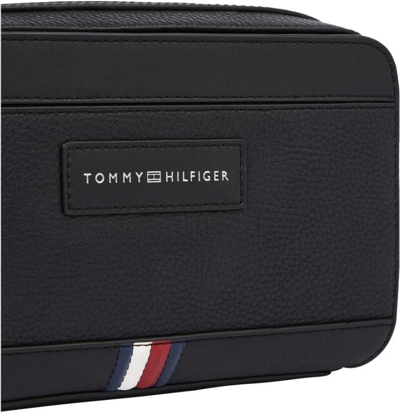 Tommy Hilfiger Zwarte Crossbodytas voor mannen Black Heren