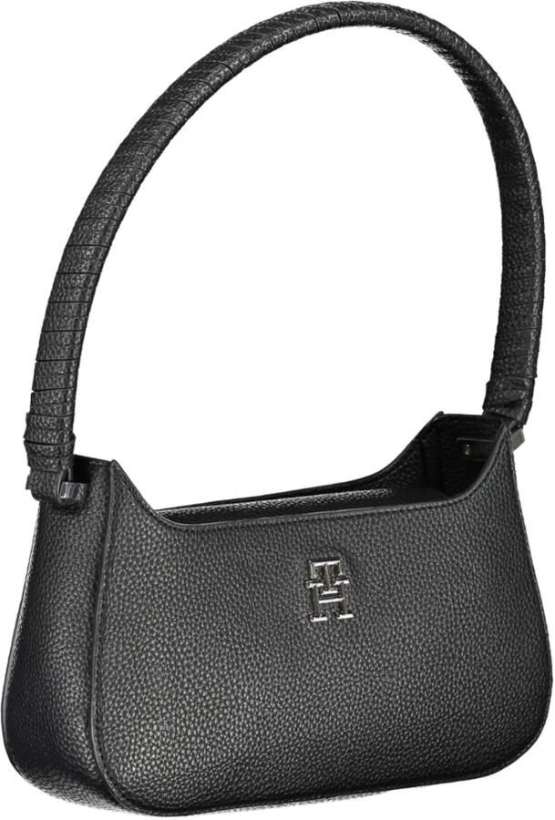 Tommy Hilfiger Zwarte Schoudertas met Magneetsluiting Black Dames - Foto 2