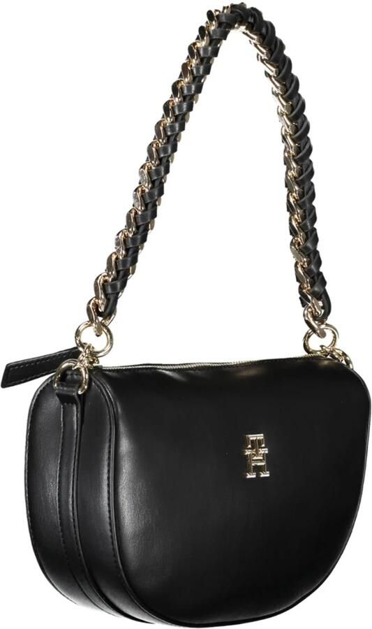 Tommy Hilfiger Zwarte polyethyleen handtas verstelbare schouderband Black Dames - Foto 3