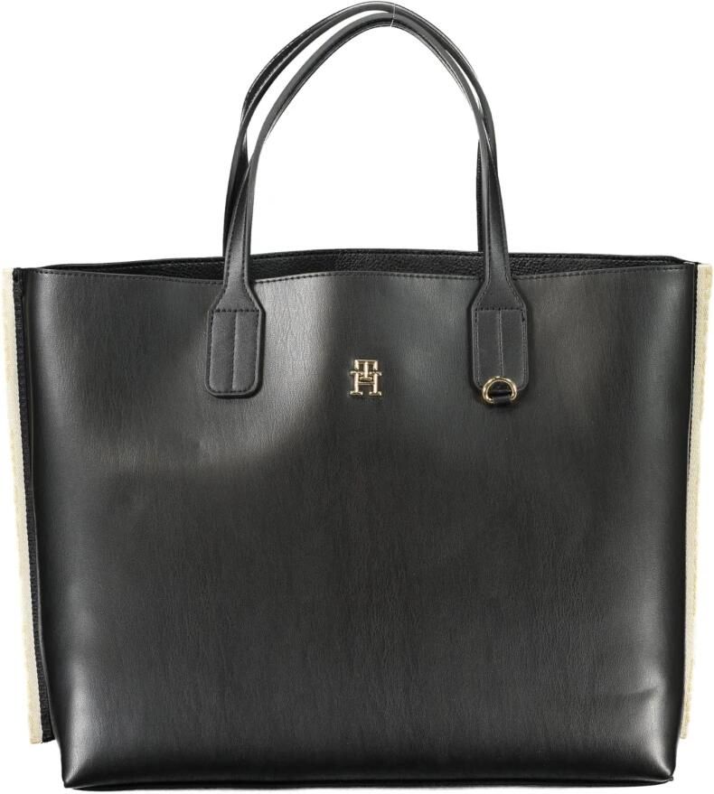 Tommy Hilfiger Zwarte Dameshandtas met Verstelbare Band Black Dames - Foto 3