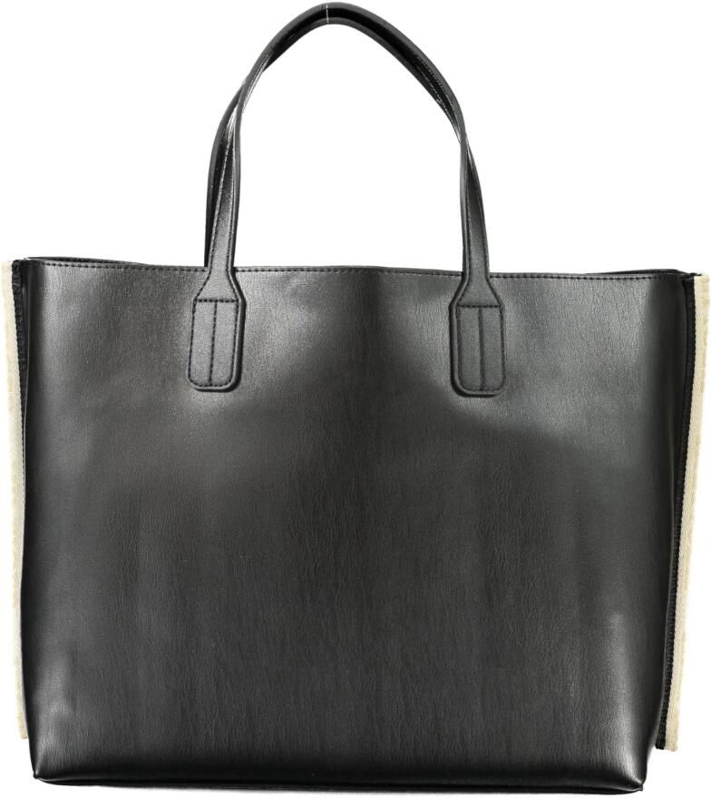 Tommy Hilfiger Zwarte Dameshandtas met Verstelbare Band Black Dames