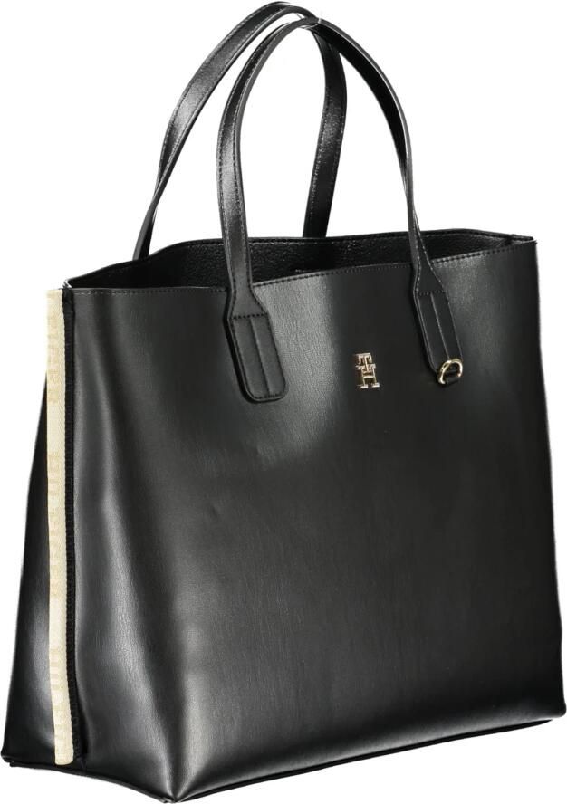 Tommy Hilfiger Zwarte Dameshandtas met Verstelbare Band Black Dames - Foto 2