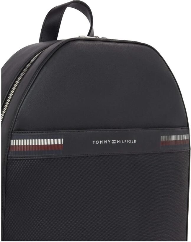 Tommy Hilfiger Zwarte Polyester Rugzak | To-33683 Black Heren - Foto 2