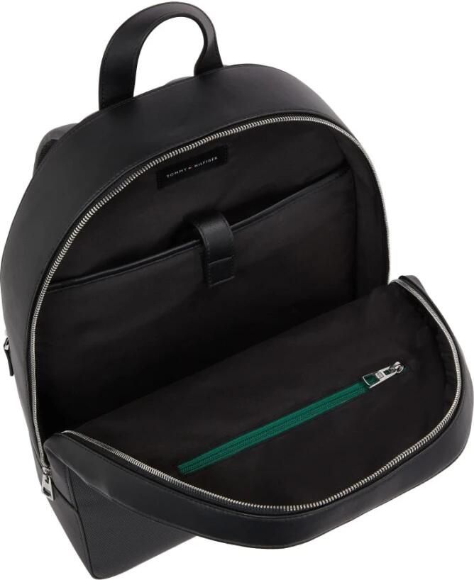 Tommy Hilfiger Zwarte Polyester Rugzak | To-33683 Black Heren