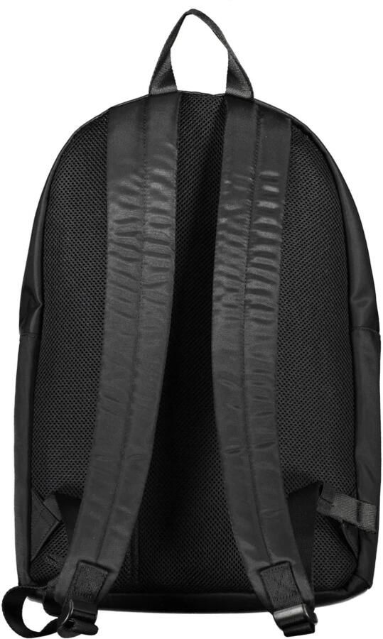 Tommy Hilfiger Zwarte heren rugzak met laptopvak Black Heren