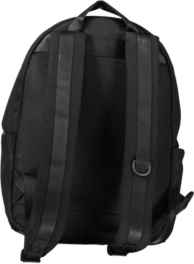 Tommy Hilfiger Zwarte Heren Rugzak met Laptopvak Black Heren