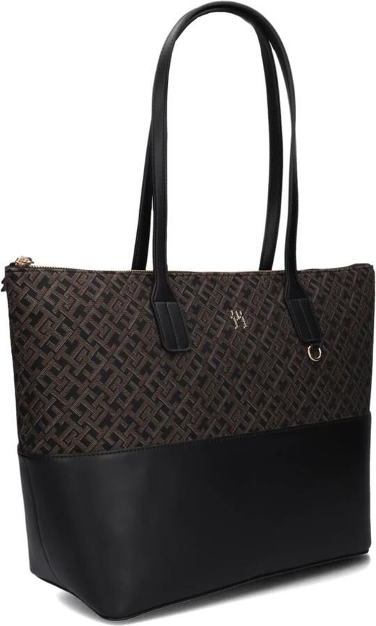 Tommy Hilfiger Handtas Polyethyleen handtas met polyurethaan-polyester mix