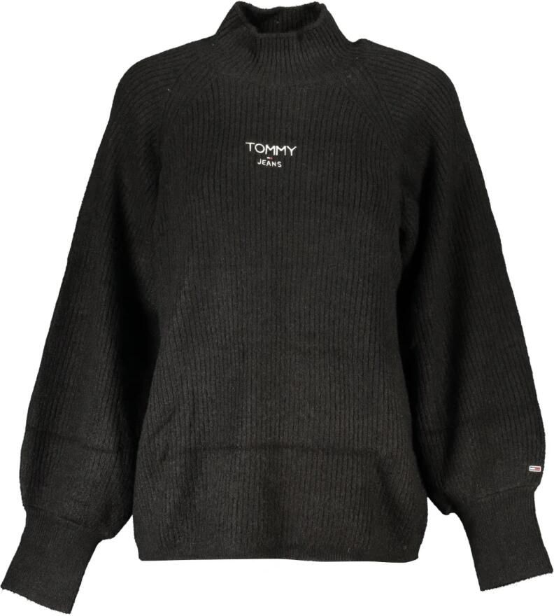 TOMMY JEANS Trui met staande kraag TJW RLX TURTLENECK LOFTY SWEATER met -merklabel
