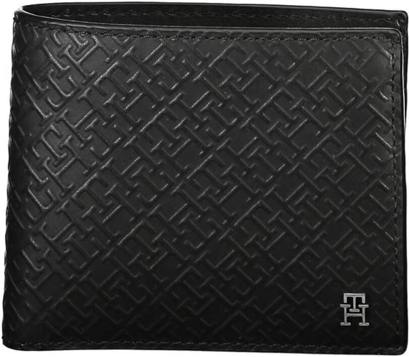 Tommy Hilfiger Elegante leren portemonnee met meerdere vakken Black Heren - Foto 3