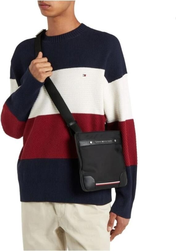Tommy Hilfiger Central Rpreve Mini Crossover Am0Am11298 Black Heren - Foto 5