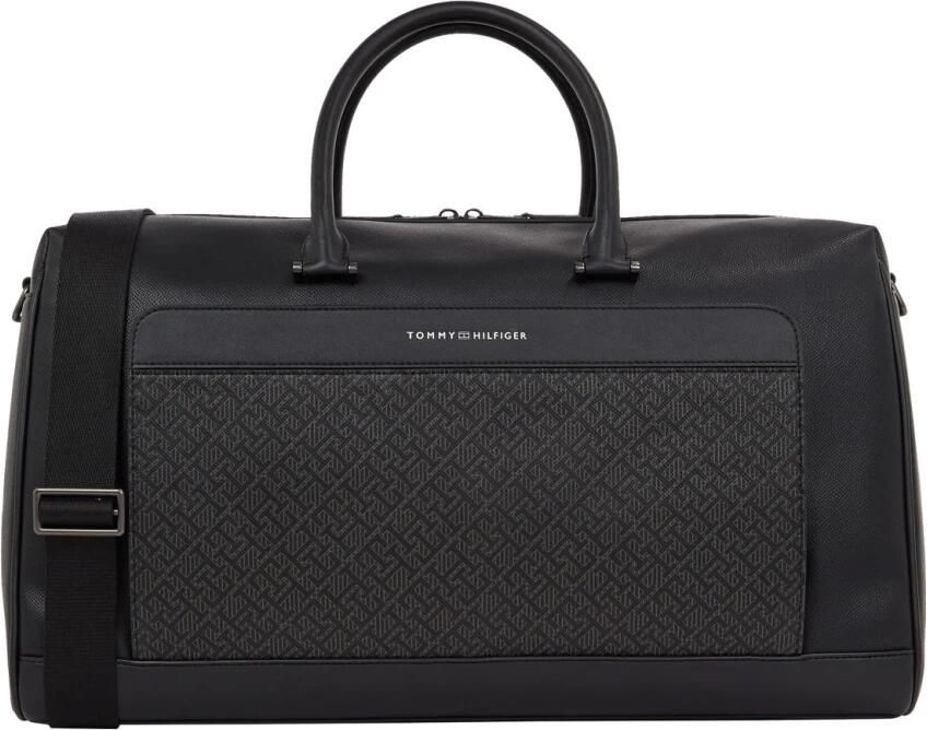 Tommy Hilfiger Zwarte Monogram Duffle Weekendtas Black - Foto 6