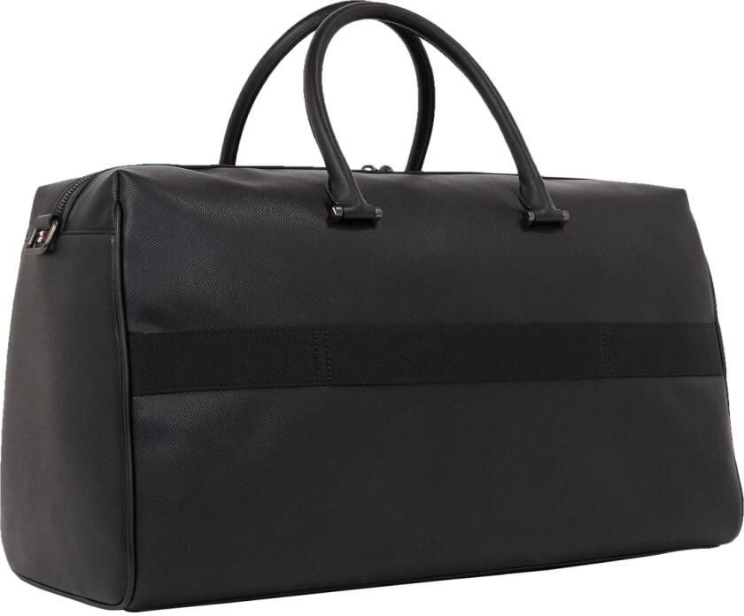 Tommy Hilfiger Zwarte Monogram Duffle Weekendtas Black