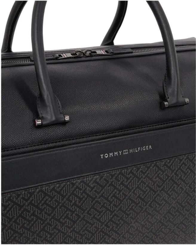 Tommy Hilfiger Zwarte Monogram Duffle Weekendtas Black - Foto 3