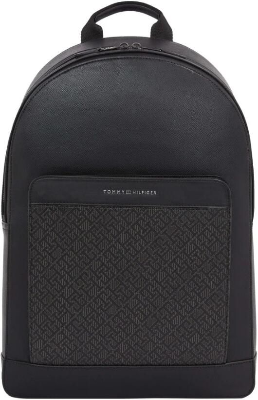 Tommy Hilfiger Zwarte Monogram Rugzak voor Mannen Black Heren - Foto 7