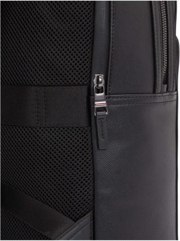 Tommy Hilfiger Zwarte Monogram Rugzak voor Mannen Black Heren - Foto 3