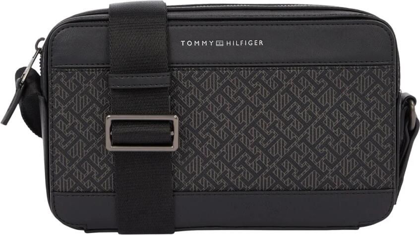 Tommy Hilfiger Zwarte Monogram Schoudertas Black Heren - Foto 6