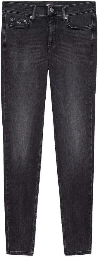 Tommy Jeans Zwarte Skinny Fit Stretch Denim Jeans Black Dames - Foto 3