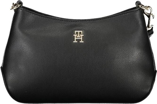 Tommy Hilfiger Zwarte Polyester Handtas met Verstelbare Band Black Dames - Foto 3