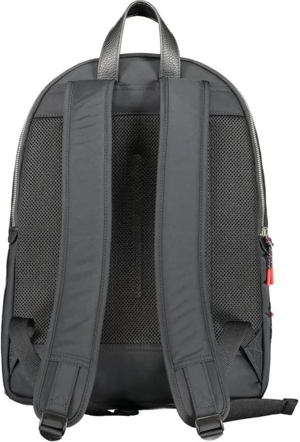 Tommy Hilfiger Zwarte Polyester Laptop Rugzak met Verstelbare Banden Black Heren - Foto 3