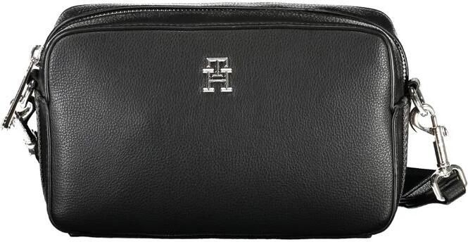 Tommy Hilfiger Zwarte Polyester Handtas met Verstelbare Band Black Dames - Foto 3