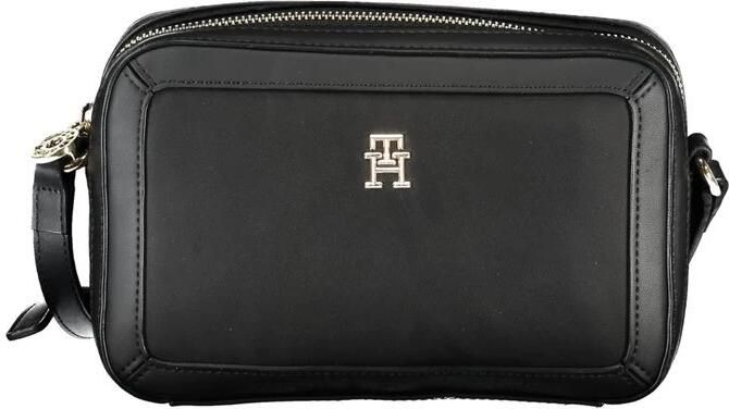 Tommy Hilfiger Zwarte Polyester Schoudertas met Verstelbare Band Black Dames - Foto 3