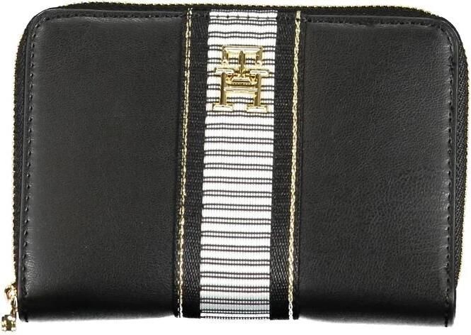 Tommy Hilfiger Stijlvolle Portemonnee met Rits en Kaartsleuven Black Dames - Foto 3